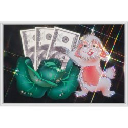 Картина Розовая мечта c кристаллами Swarovski