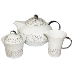 Чайный сервиз из 3-х предметов Свадьба