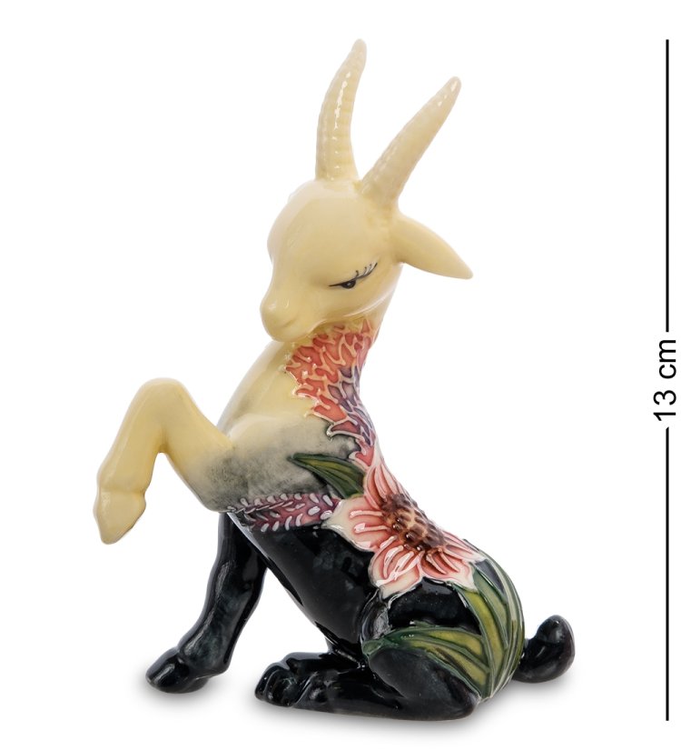 Статуэтка из фарфора Грациозная Коза Pavone JP-71/25