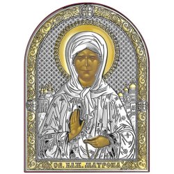 Икона Святая Матрона Московская, Размер: 18х23 см