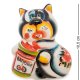Фигурка Кот Сластена Цветная гжель ГЛ-196