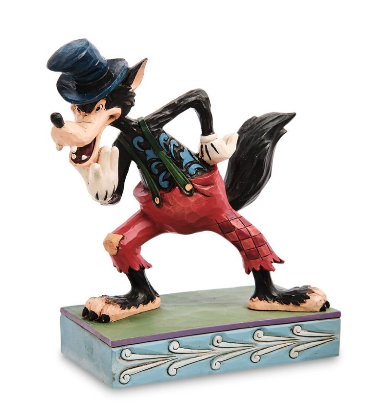 Статуэтка Волк из Трех поросят Disney Traditions