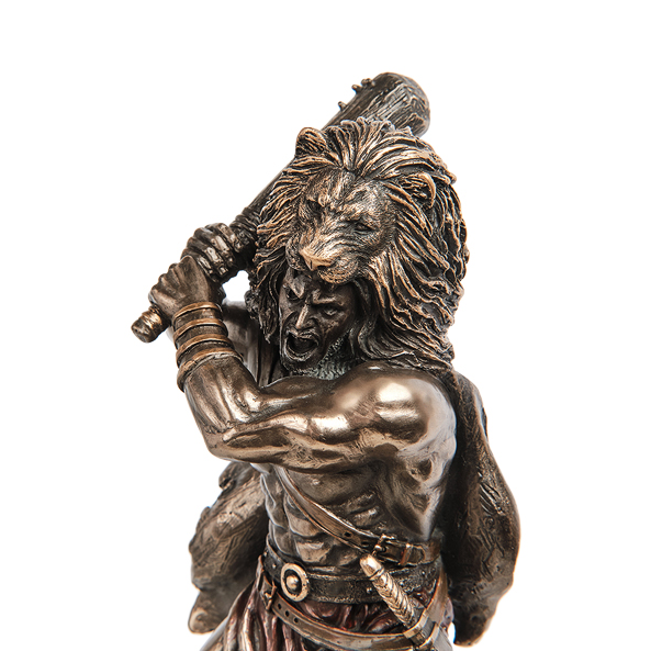 Статуэтка Геркулес с битой Veronese WS-1098, портретный вид