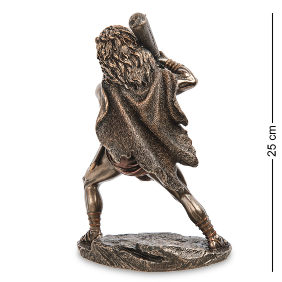 Статуэтка Геркулес с битой Veronese WS-1098, оборотная сторона