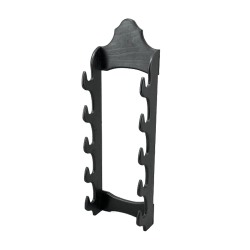 Настенная подставка под 5 пистолей или мечей, черная