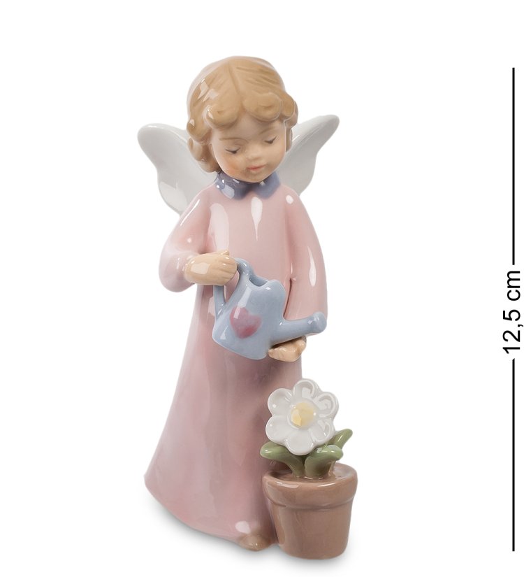 Статуэтка из фарфора Ангелочек поливает цветок Pavone CMS-11/ 6