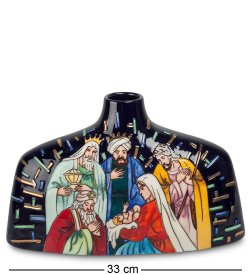 Фарфоровая ваза Рождество Христово