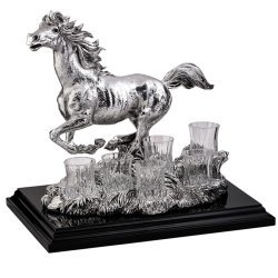 Набор для водки Бегущая лошадь- 2014