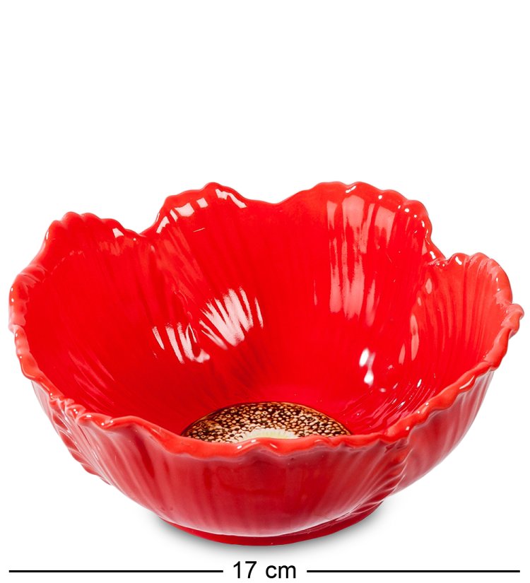 Набор из 3 салатников из фарфора Маки Pavone FM-07/ 6, фотография большого салатника