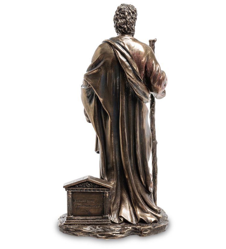 Статуэтка Сократ Veronese WS-860, оборотная сторона