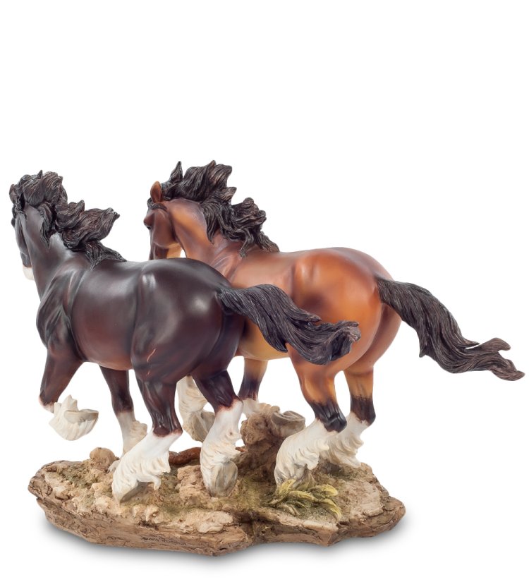 Статуэтка Мустанги Veronese WS-709, оборотная сторона