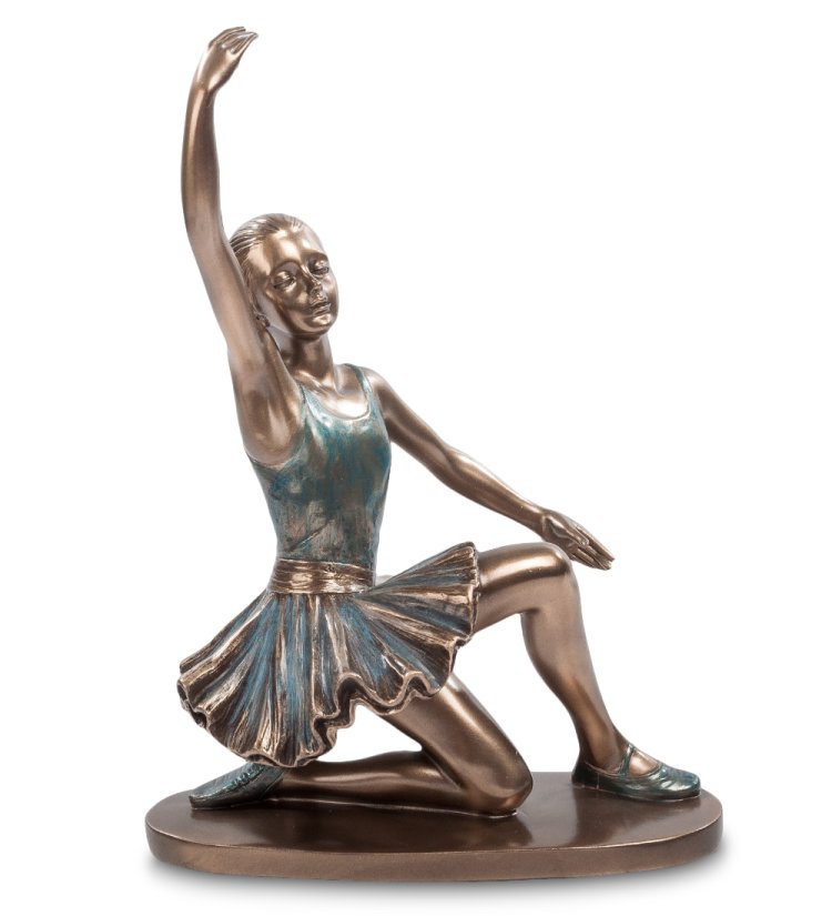 Статуэтка Балерина в платье Veronese WS-408, вид профиль