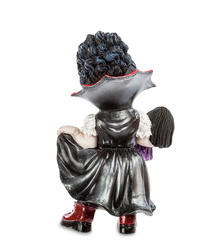 Статуэтка в стиле Фэнтези Девочка-вампир Veronese WS-395, оборотная сторона