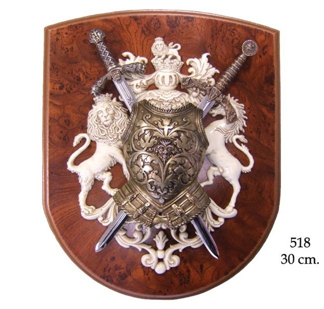 Панно мечи Эль Сида и Ричарда Львиное Сердце