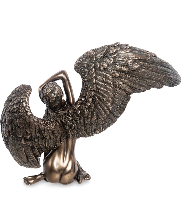 Статуэтка Ангел - Взгляд В Будущее Veronese WS-985, оборотная сторона