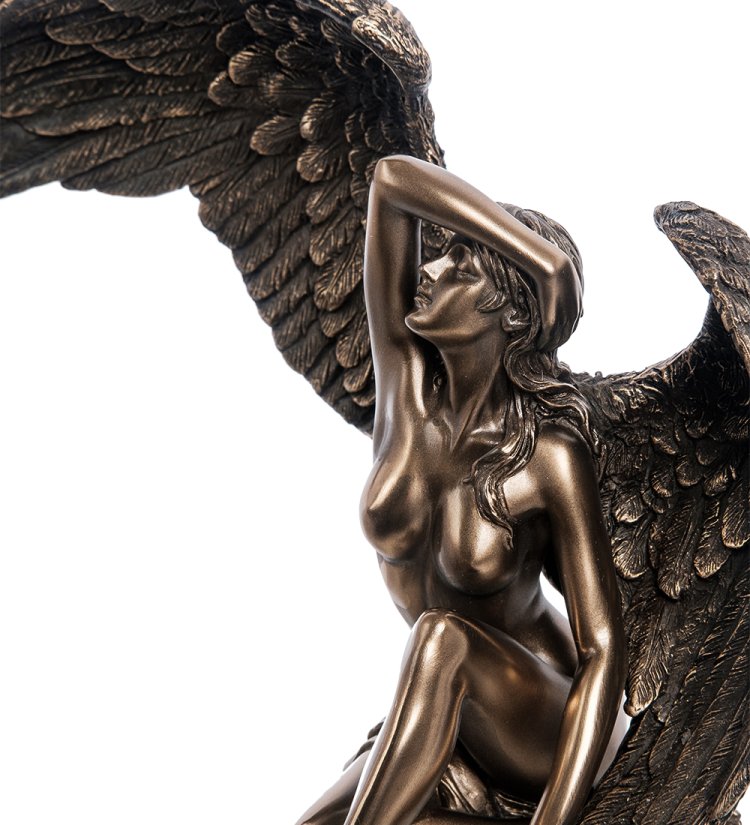 Статуэтка Ангел - Взгляд В Будущее Veronese WS-985, портретный вид