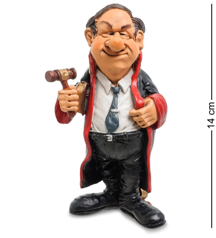Статуэтка Судья с молотком The Comical World of Stratford RV-927