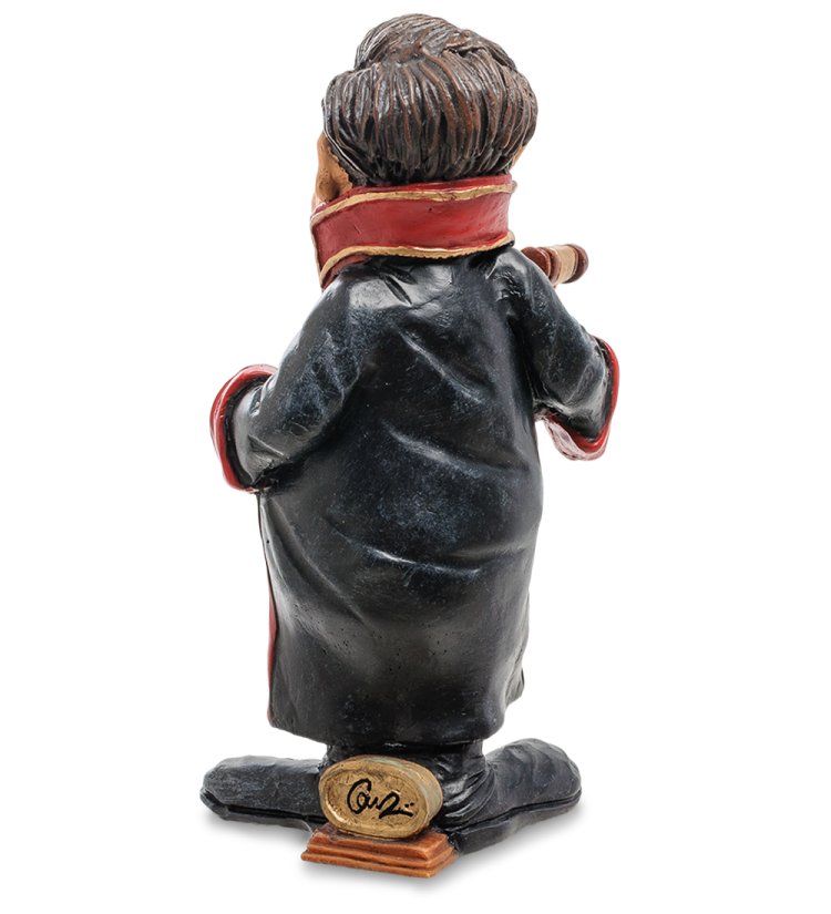 Статуэтка Судья с молотком The Comical World of Stratford RV-927, оборотная сторона