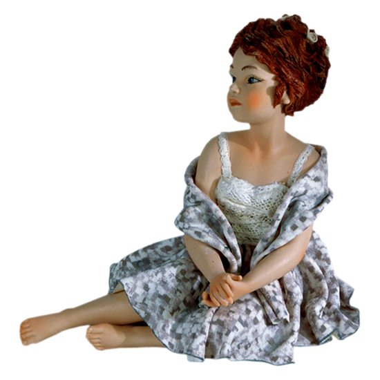 Фарфоровая статуэтка кукла Людовика