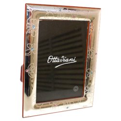 Фоторамка Цветочки со стразами Swarovski