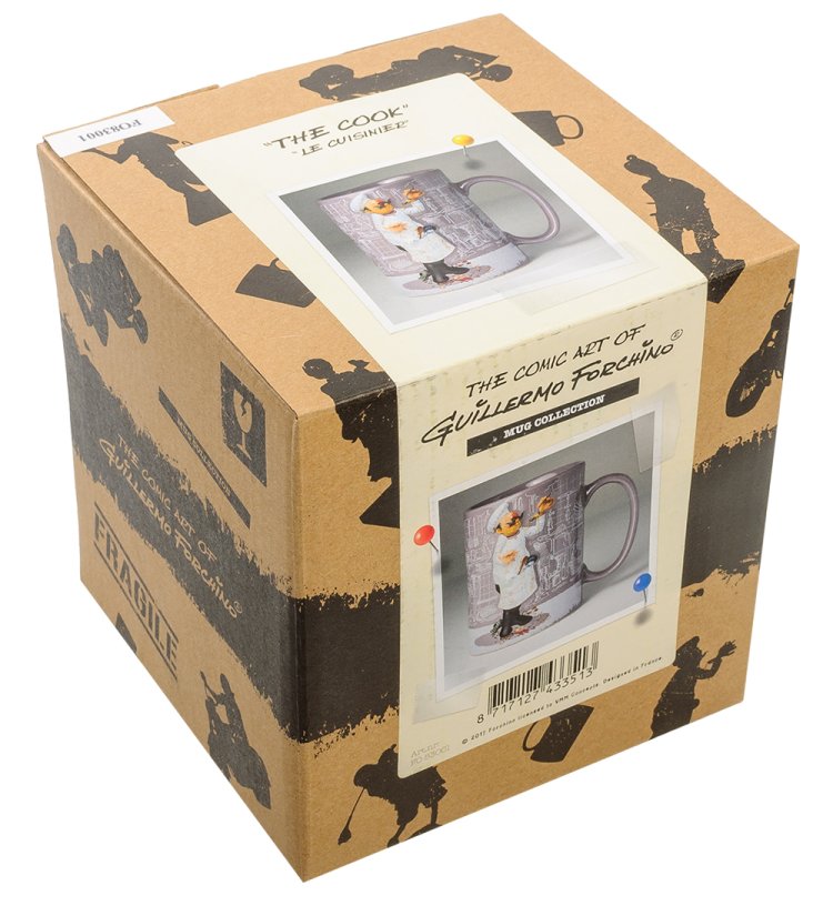 Кружка Искусный Повар - Mug The Cook Forchino FO-83001, упаковка