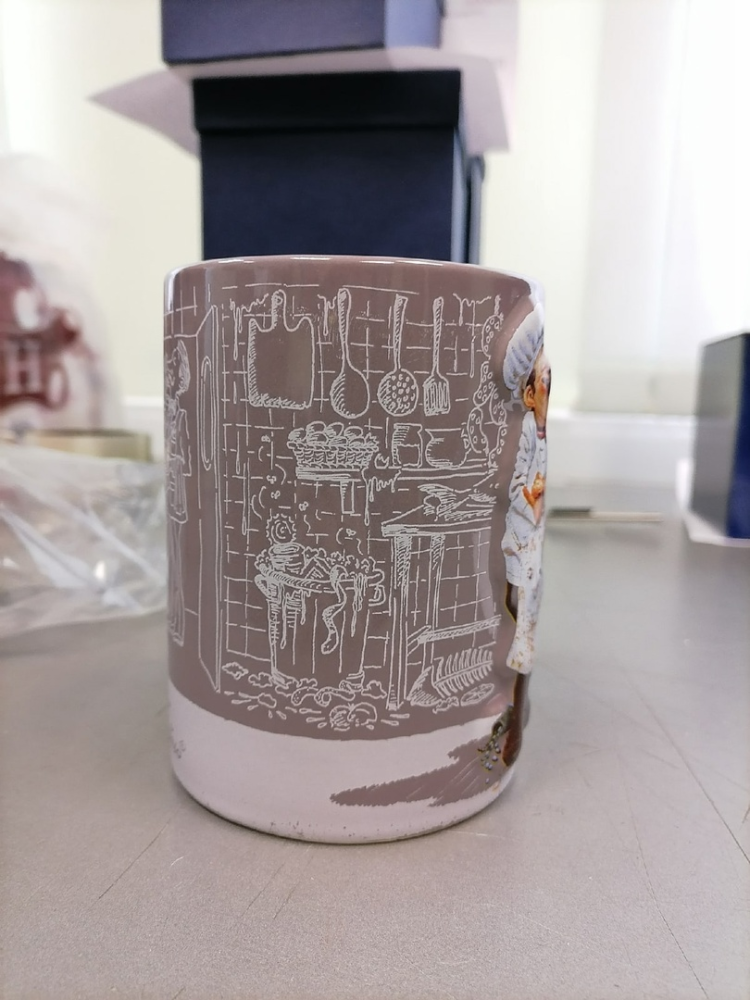 Кружка Искусный Повар - Mug The Cook Forchino FO-83001, фото со склада вид со стороны