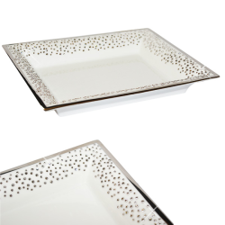 Блюдо Свадьба со стразами