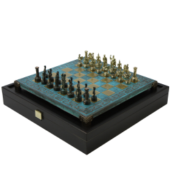 Шахматы на патинированной доске Греко-Романский Период