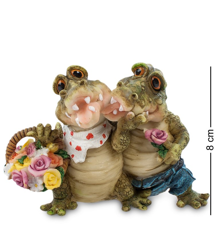 Фигурка Крокодилы на Романтическом свидании CD-7098-XC