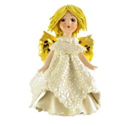 Статуэтка из фарфора Ангел со светлыми волосами