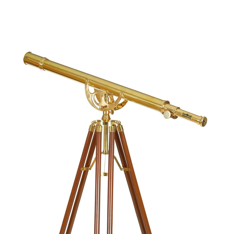 Большой телескоп на треноге Dollond London, сложенный вид