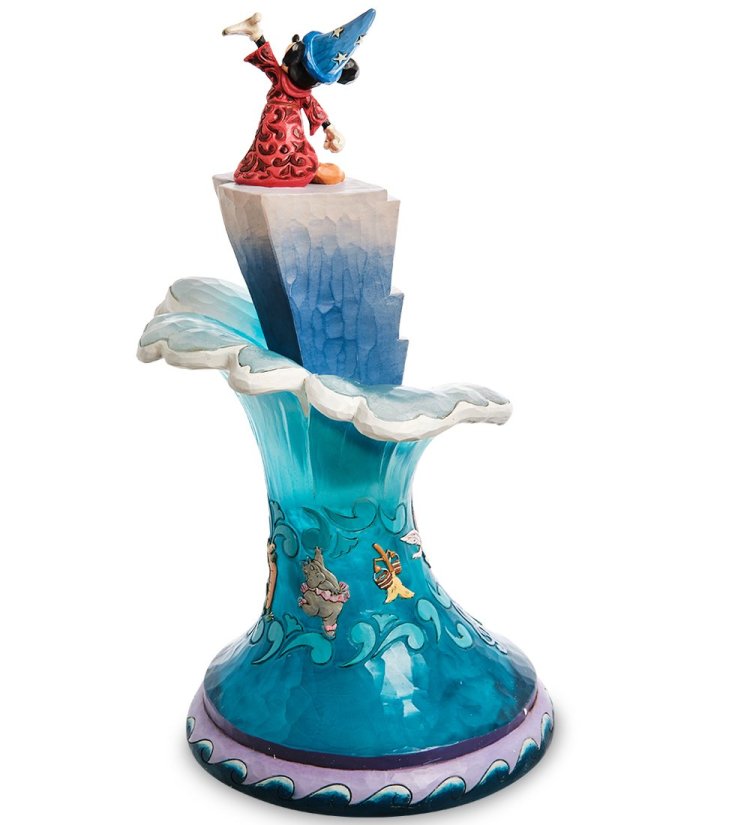 Статуэтка Волшебник Микки Маус Disney Traditions, оборотная сторона