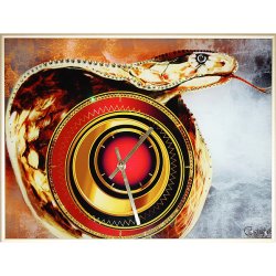 Часы с кристаллами Swarovski - Год змеи