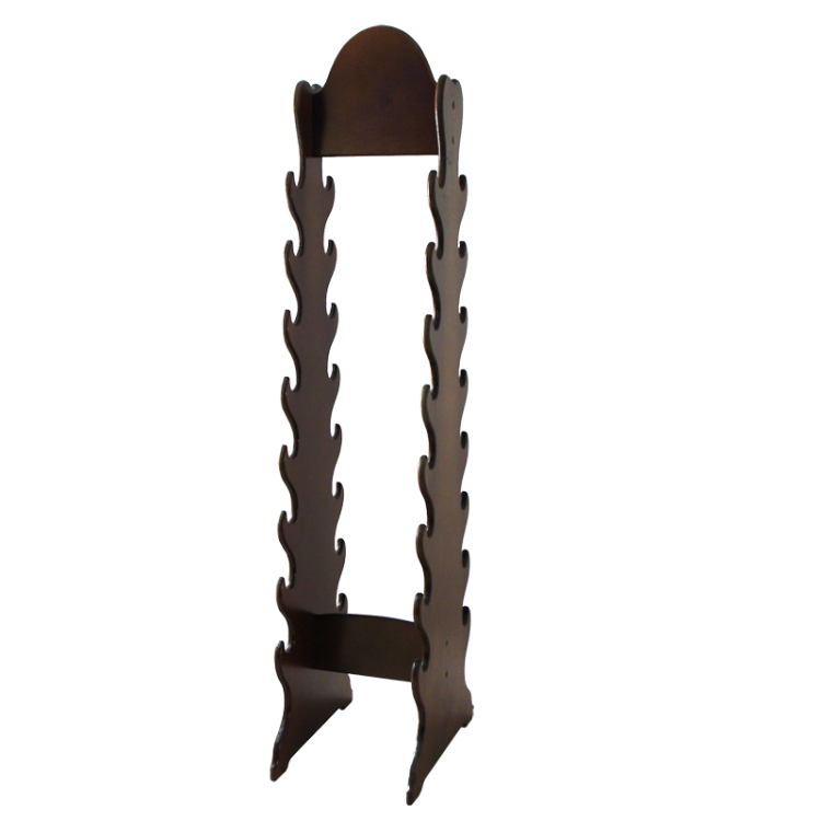 Стенд под оружие напольный на 16 единиц коричневый Ц-118