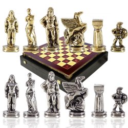 Шахматы Древняя Спарта, Красная доска