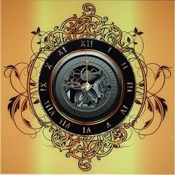 Часы с кристаллами Swarovski - Механизм времени