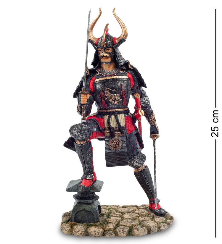 Статуэтка Самурай в боеготовности Veronese WS-737