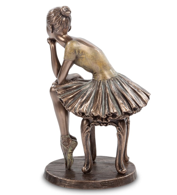 Статуэтка Юная балерина Veronese WS-410, оборотная сторона