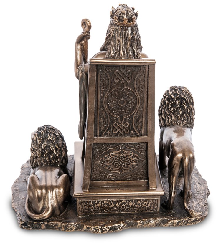 Статуэтка Рея Кибела - греческая мать богов Veronese WS-1013, оборотная сторона