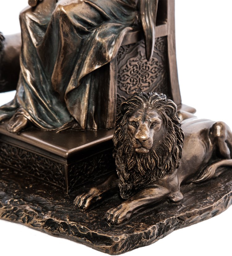 Статуэтка Рея Кибела - греческая мать богов Veronese WS-1013, увеличенный вид деталей