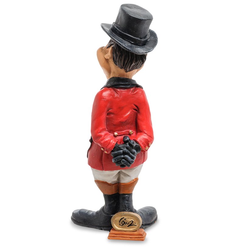 Статуэтка Сыщик The Comical World of Stratford RV-935, оборотная сторона