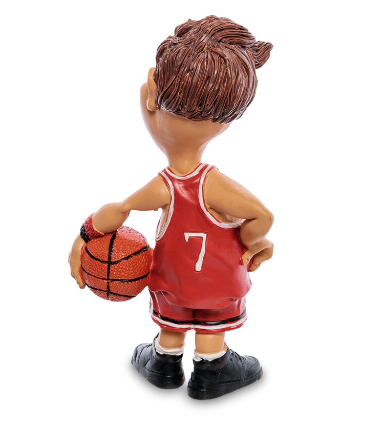 Статуэтка Баскетболист - Номер 7 The Comical World of Stratford RV-640, оборотная сторона