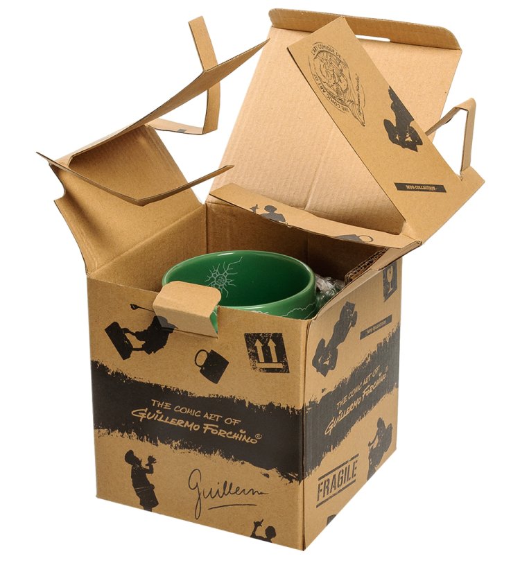 Кружка Веселый Гольфист - Mug The Golfer Forchino FO-83002, упаковочный вид