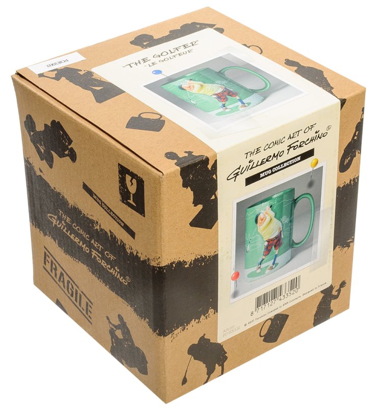 Кружка Веселый Гольфист - Mug The Golfer Forchino FO-83002, упаковка