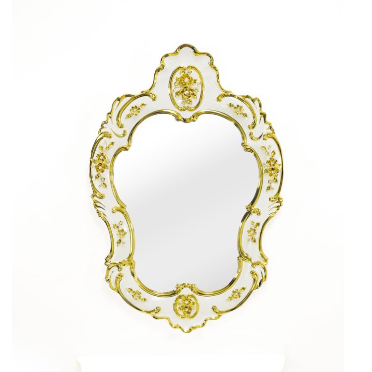 Настенное зеркало с кристаллами Swarovski коллекция Emozioni Migliore De Luxe 26544