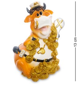 Копилка Бык Инспектор символ 2021 года