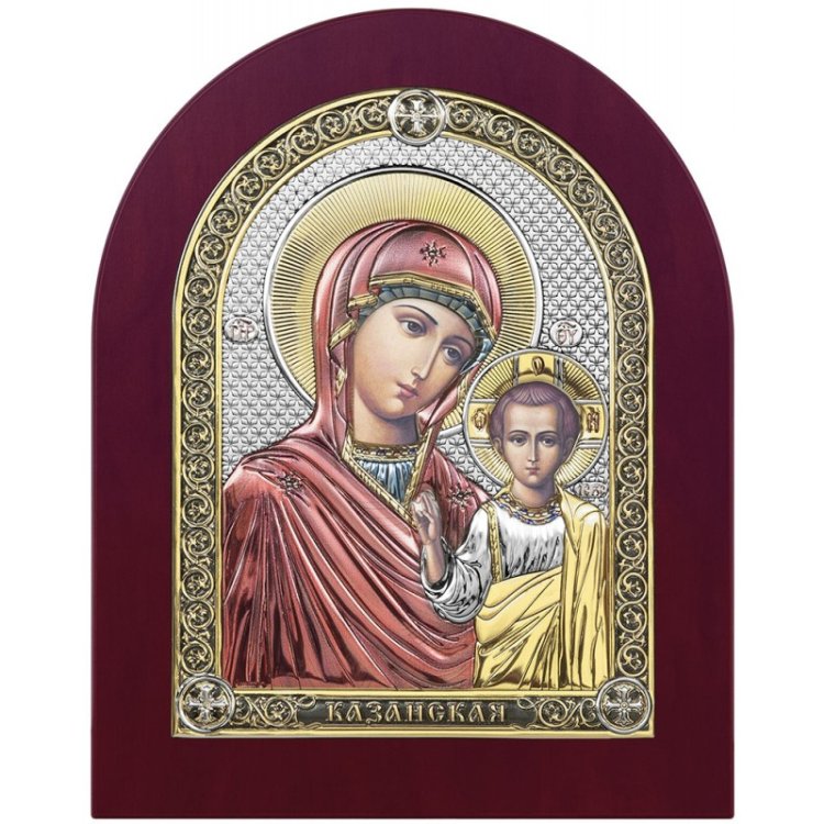 Казанская Икона Божией Матери, Размер: 22х27 см
