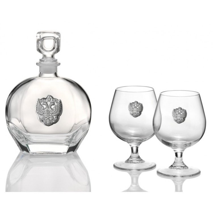 Набор для коньяка Императорский, с гербом