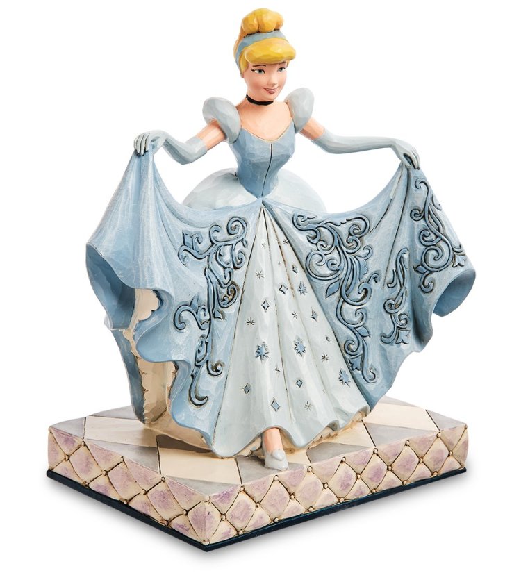 Статуэтка Золушка и хрустальная туфелька Disney Traditions