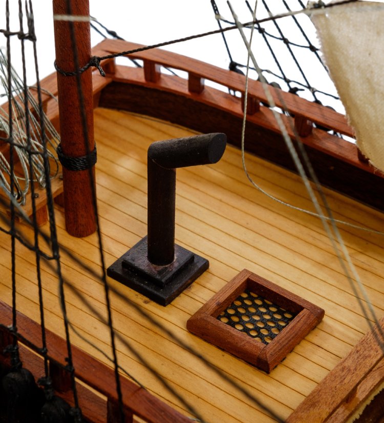 Модель испанского линейного корабля Santa Ana 1784 г. фото трубы